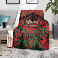 Aotearoa Iwi Tuhoe Blanket Maori Kowhaiwhai Pattern LT19 - Polynesian Pride