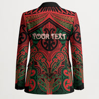 Aotearoa Iwi Tuhoe Personalised Blazer Maori Kowhaiwhai Pattern LT19 - Polynesian Pride