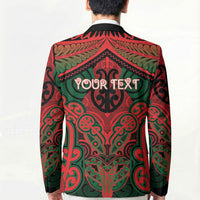 Aotearoa Iwi Tuhoe Personalised Blazer Maori Kowhaiwhai Pattern LT19 - Polynesian Pride