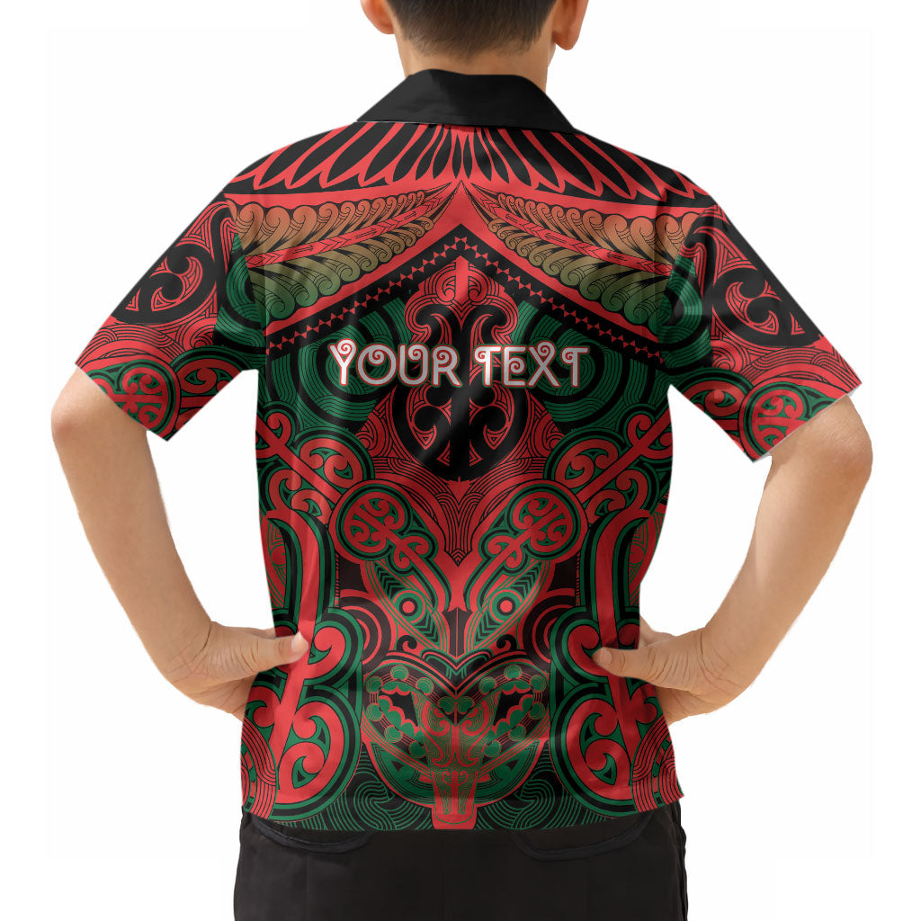 Aotearoa Iwi Tuhoe Personalised Hawaiian Shirt Maori Kowhaiwhai Pattern