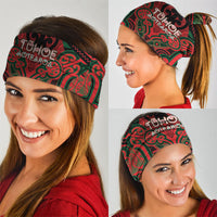 Aotearoa Iwi Tuhoe Neck Gaiter Maori Kowhaiwhai Pattern LT19 - Polynesian Pride