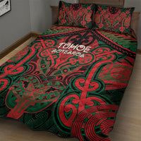Aotearoa Iwi Tuhoe Quilt Bed Set Maori Kowhaiwhai Pattern LT19 - Polynesian Pride