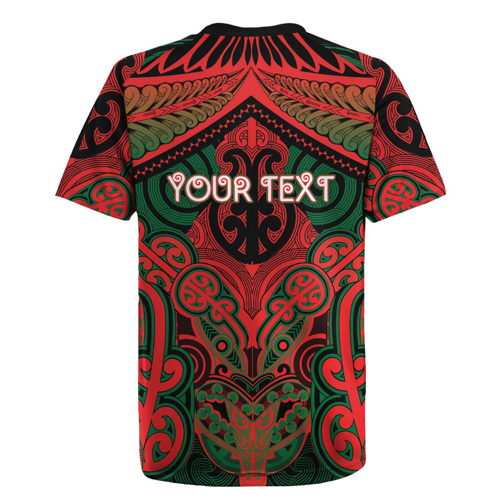 Aotearoa Iwi Tuhoe Personalised Rugby Jersey Maori Kowhaiwhai Pattern