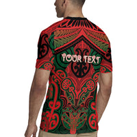 Aotearoa Iwi Tuhoe Personalised Rugby Jersey Maori Kowhaiwhai Pattern