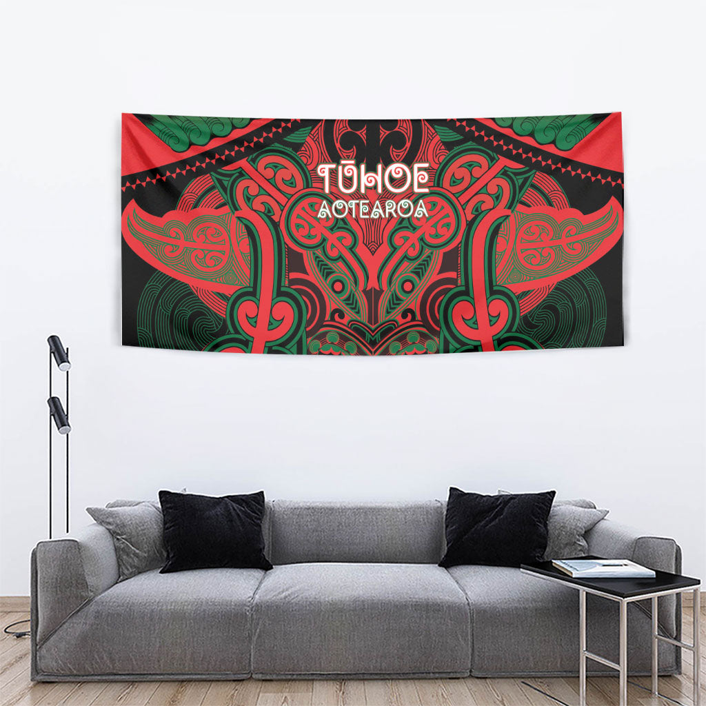 Aotearoa Iwi Tuhoe Tapestry Maori Kowhaiwhai Pattern LT19 - Polynesian Pride