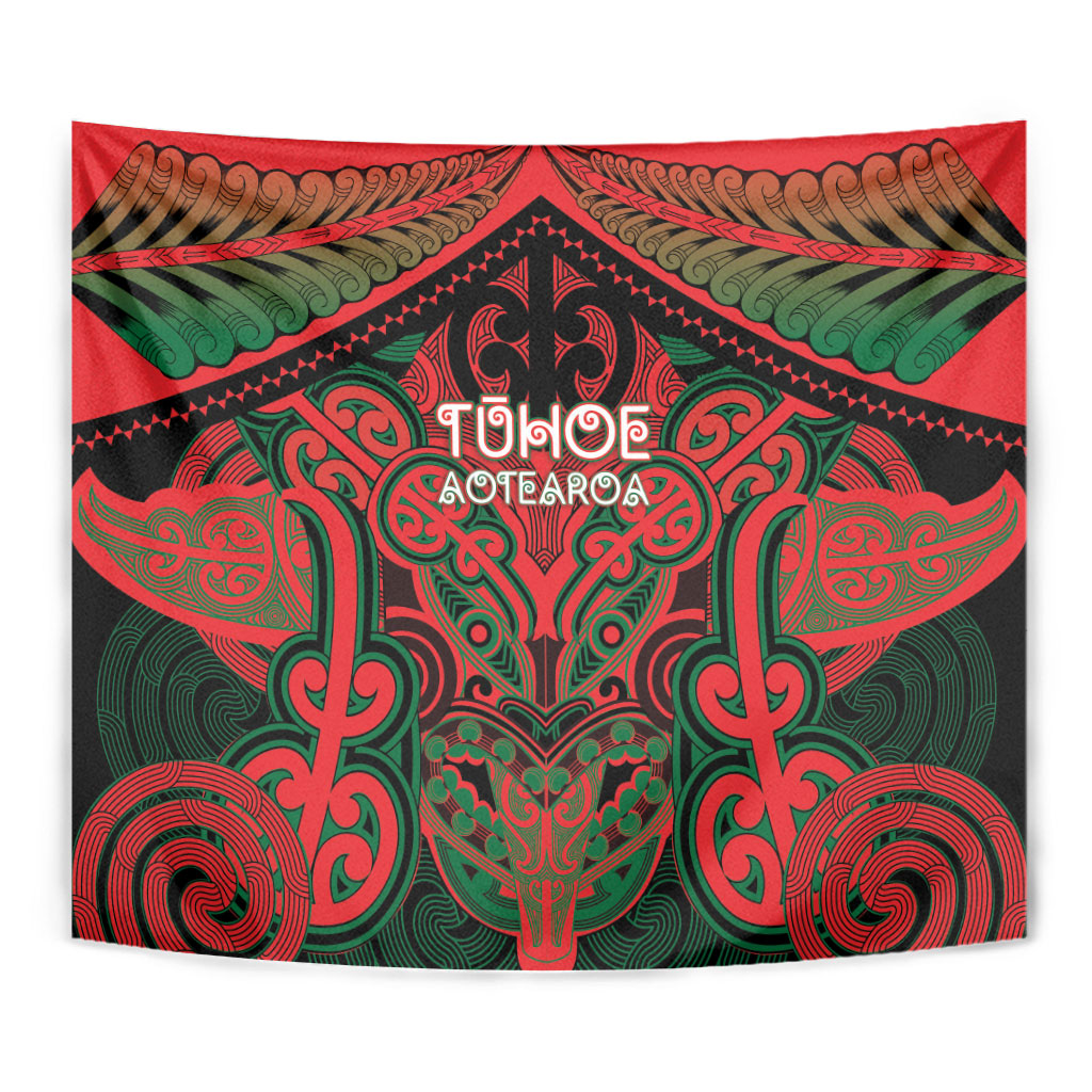Aotearoa Iwi Tuhoe Tapestry Maori Kowhaiwhai Pattern LT19 - Polynesian Pride