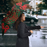Aotearoa Iwi Tuhoe Umbrella Maori Kowhaiwhai Pattern LT19 - Polynesian Pride