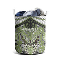 Aotearoa Iwi Whakatohea Laundry Basket Maori Kowhaiwhai Pattern LT19 - Polynesian Pride