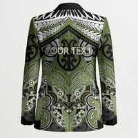 Aotearoa Iwi Whakatohea Personalised Blazer Maori Kowhaiwhai Pattern LT19 - Polynesian Pride