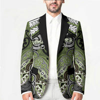 Aotearoa Iwi Whakatohea Personalised Blazer Maori Kowhaiwhai Pattern LT19 - Polynesian Pride
