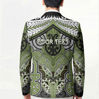 Aotearoa Iwi Whakatohea Personalised Blazer Maori Kowhaiwhai Pattern LT19 - Polynesian Pride