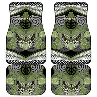 Aotearoa Iwi Whakatohea Personalised Car Mats Maori Kowhaiwhai Pattern