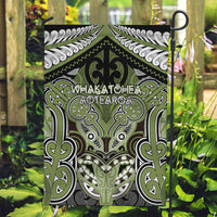 Aotearoa Iwi Whakatohea Garden Flag Maori Kowhaiwhai Pattern