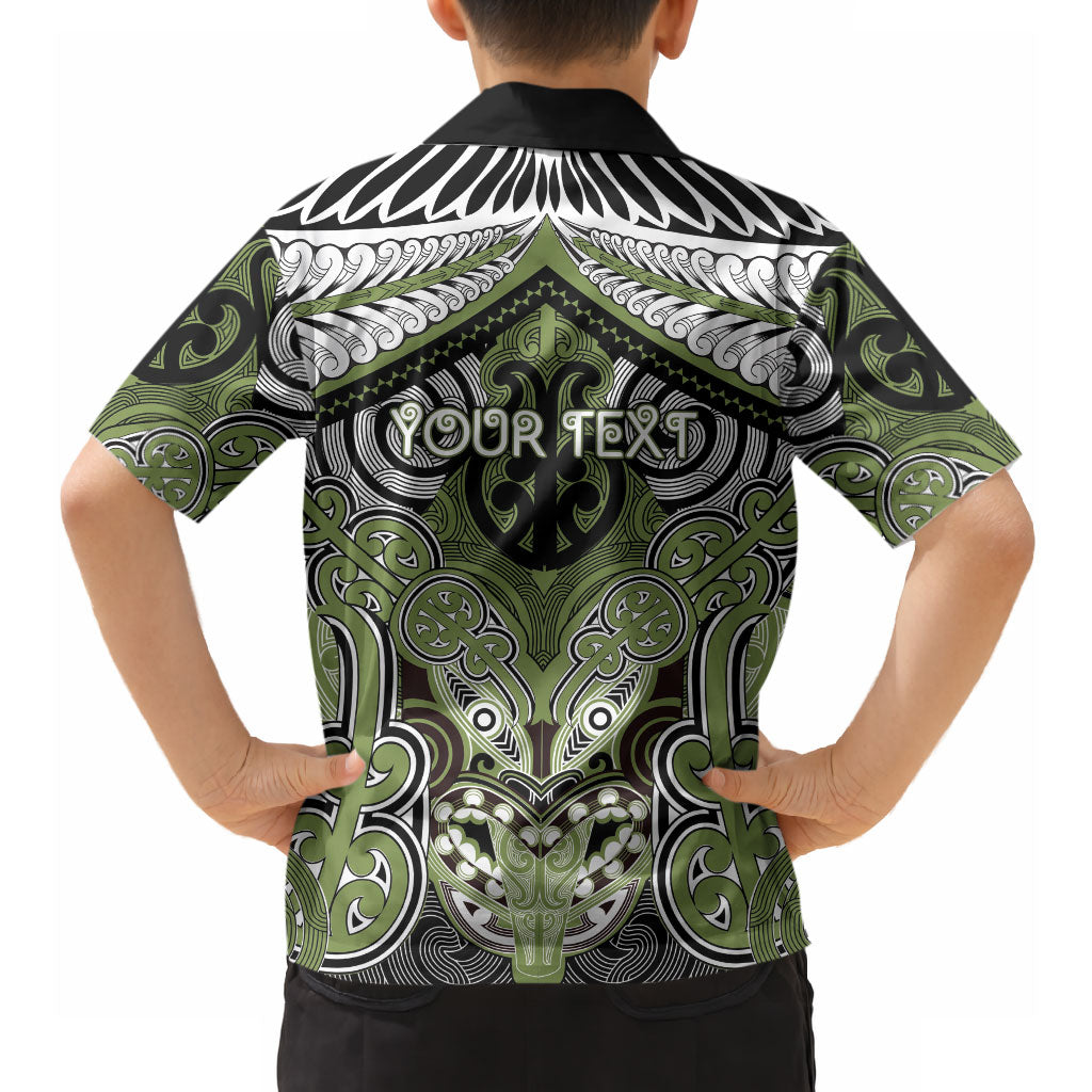 Aotearoa Iwi Whakatohea Personalised Hawaiian Shirt Maori Kowhaiwhai Pattern