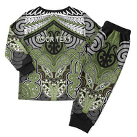 Aotearoa Iwi Whakatohea Personalised Christmas Pajama Set Maori Kowhaiwhai Pattern