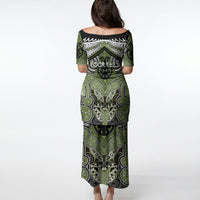 Aotearoa Iwi Whakatohea Personalised Puletasi Maori Kowhaiwhai Pattern