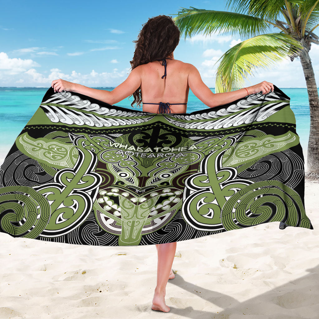 Aotearoa Iwi Whakatohea Sarong Maori Kowhaiwhai Pattern LT19 - Polynesian Pride