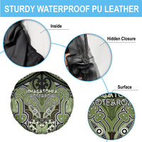Aotearoa Iwi Whakatohea Spare Tire Cover Maori Kowhaiwhai Pattern