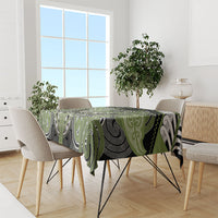 Aotearoa Iwi Whakatohea Tablecloth Maori Kowhaiwhai Pattern LT19 - Polynesian Pride