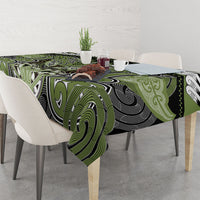 Aotearoa Iwi Whakatohea Tablecloth Maori Kowhaiwhai Pattern LT19 - Polynesian Pride