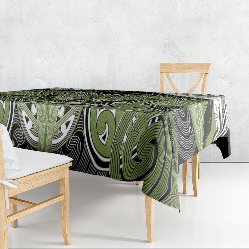 Aotearoa Iwi Whakatohea Tablecloth Maori Kowhaiwhai Pattern LT19 - Polynesian Pride