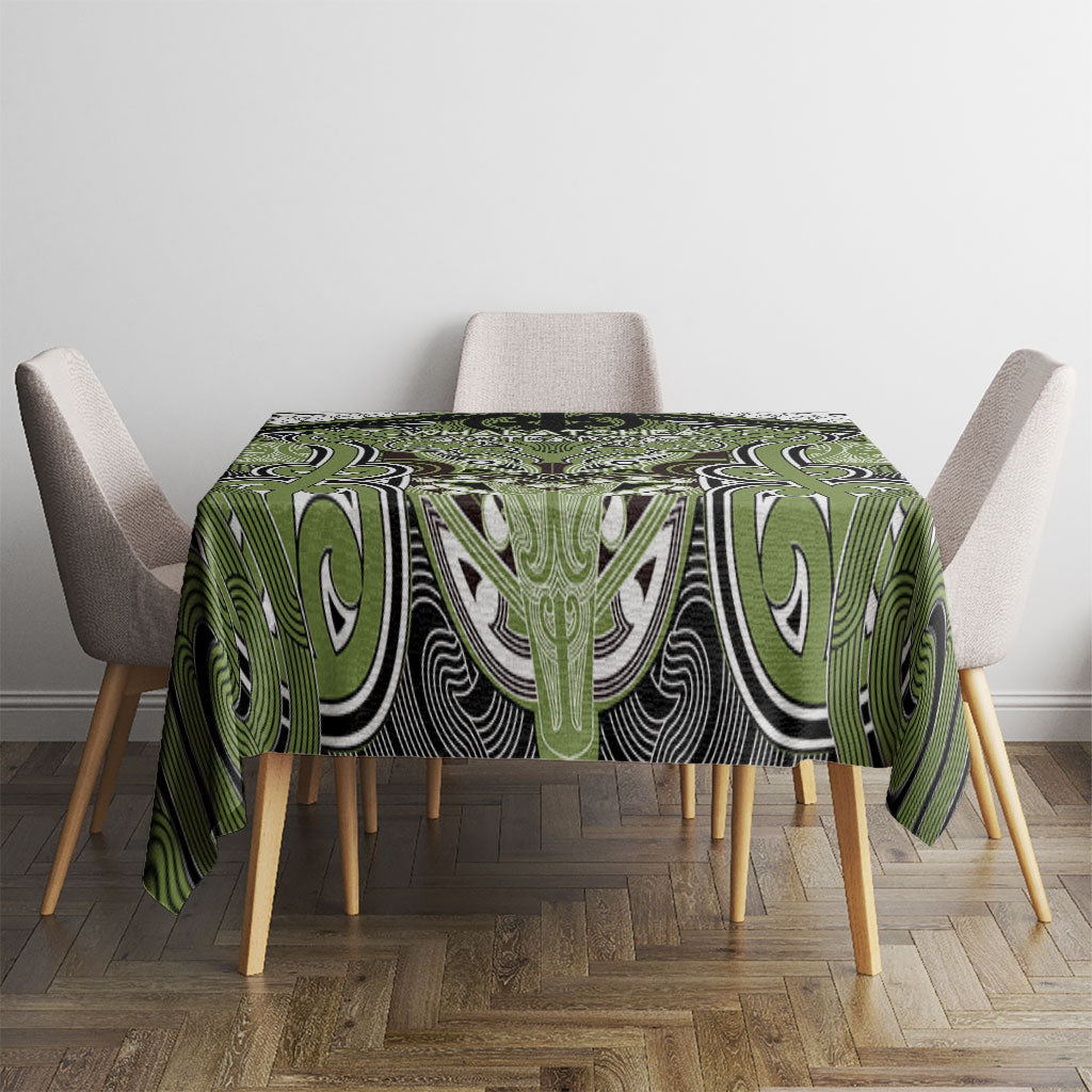 Aotearoa Iwi Whakatohea Tablecloth Maori Kowhaiwhai Pattern LT19 - Polynesian Pride