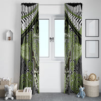Aotearoa Iwi Whakatohea Window Curtain Maori Kowhaiwhai Pattern LT19 - Polynesian Pride