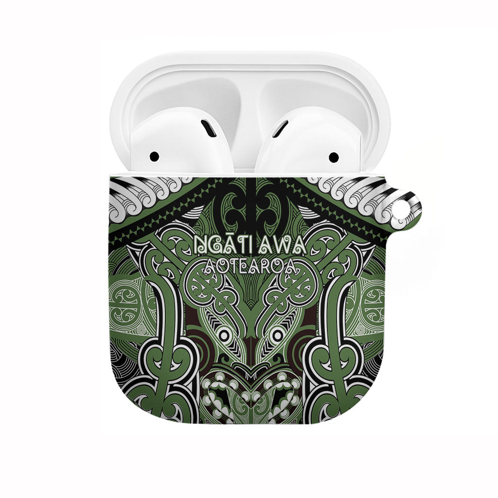Aotearoa Iwi Ngati Awa AirPods Case Maori Kowhaiwhai Pattern