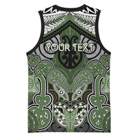 Aotearoa Iwi Ngati Awa Personalised Basketball Jersey Maori Kowhaiwhai Pattern