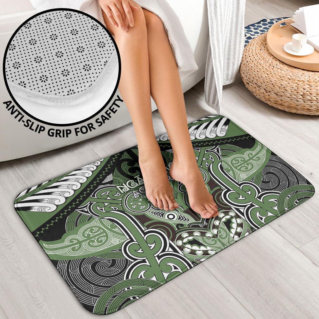 Aotearoa Iwi Ngati Awa Bathroom Set Maori Kowhaiwhai Pattern