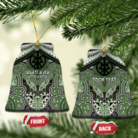 Aotearoa Iwi Ngati Awa Personalised Ceramic Ornament Maori Kowhaiwhai Pattern