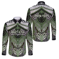 Aotearoa Iwi Ngati Awa Personalised Family Matching Tank Maxi Dress and Hawaiian Shirt Maori Kowhaiwhai Pattern