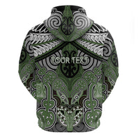 Aotearoa Iwi Ngati Awa Personalised Hoodie Maori Kowhaiwhai Pattern