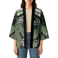 Aotearoa Iwi Ngati Awa Personalised Kimono Maori Kowhaiwhai Pattern