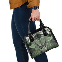 Aotearoa Iwi Ngati Awa Shoulder Handbag Maori Kowhaiwhai Pattern