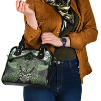 Aotearoa Iwi Ngati Awa Shoulder Handbag Maori Kowhaiwhai Pattern