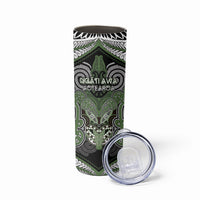 Aotearoa Iwi Ngati Awa Personalised Skinny Tumbler Maori Kowhaiwhai Pattern