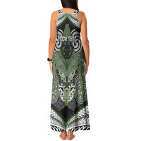 Aotearoa Iwi Ngati Awa Personalised Tank Maxi Dress Maori Kowhaiwhai Pattern