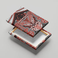 Aotearoa Iwi Rongowhakaata Canvas Wall Art Maori Kowhaiwhai Pattern
