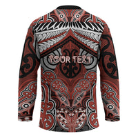 Aotearoa Iwi Rongowhakaata Personalised Hockey Jersey Maori Kowhaiwhai Pattern