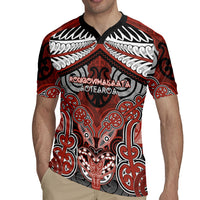 Aotearoa Iwi Rongowhakaata Personalised Rugby Jersey Maori Kowhaiwhai Pattern