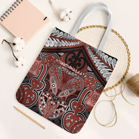 Aotearoa Iwi Rongowhakaata Tote Bag Maori Kowhaiwhai Pattern