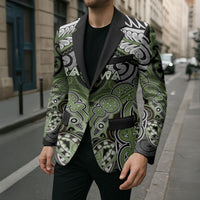 Aotearoa Iwi Ngati Raukawa Personalised Blazer Maori Kowhaiwhai Pattern