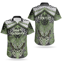 Aotearoa Iwi Ngati Raukawa Personalised Couples Matching Mermaid Dress and Hawaiian Shirt Maori Kowhaiwhai Pattern