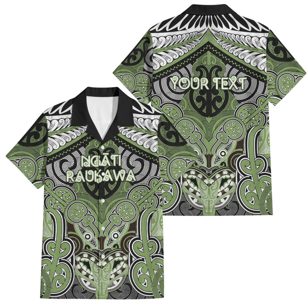 Aotearoa Iwi Ngati Raukawa Personalised Family Matching Summer Maxi Dress and Hawaiian Shirt Maori Kowhaiwhai Pattern
