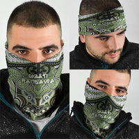 Aotearoa Iwi Ngati Raukawa Neck Gaiter Maori Kowhaiwhai Pattern