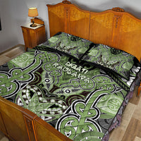 Aotearoa Iwi Ngati Raukawa Quilt Bed Set Maori Kowhaiwhai Pattern