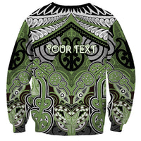 Aotearoa Iwi Ngati Raukawa Personalised Sweatshirt Maori Kowhaiwhai Pattern