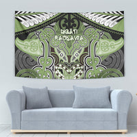 Aotearoa Iwi Ngati Raukawa Tapestry Maori Kowhaiwhai Pattern