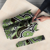 Aotearoa Iwi Ngati Raukawa Umbrella Maori Kowhaiwhai Pattern